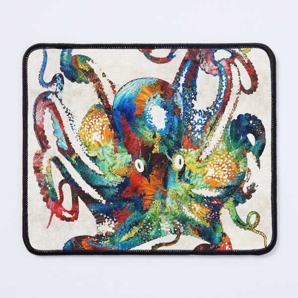 Item preview, Colorful Octopus Art by Sharon Cummings designed and sold by Sharon Cummings Art.