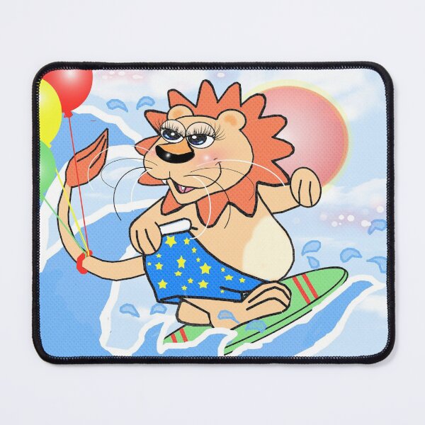 Item preview, Lion - Surfing time designed and sold by Shirley cute art .