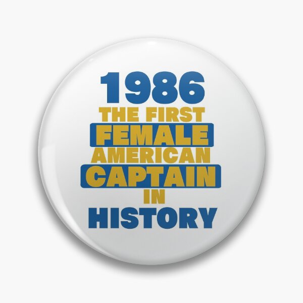 Item preview, 1986 - The First Female American Captain In History designed and sold by danielleartsy.
