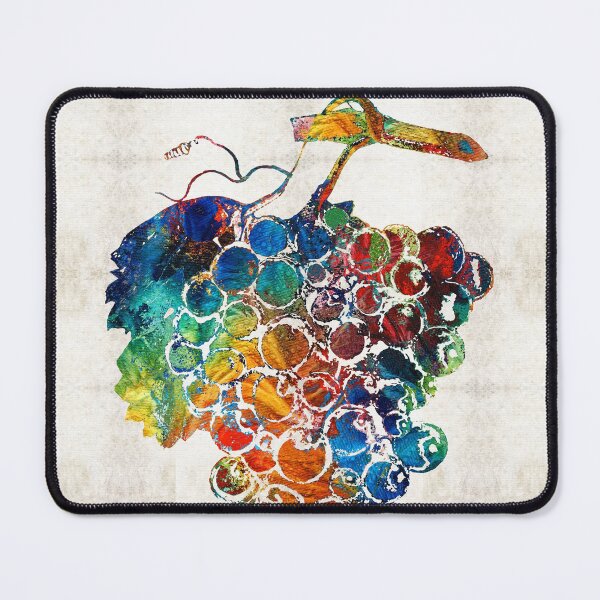 Item preview, Colorful Grapes Fruit Art by Sharon Cummings designed and sold by Sharon Cummings Art.