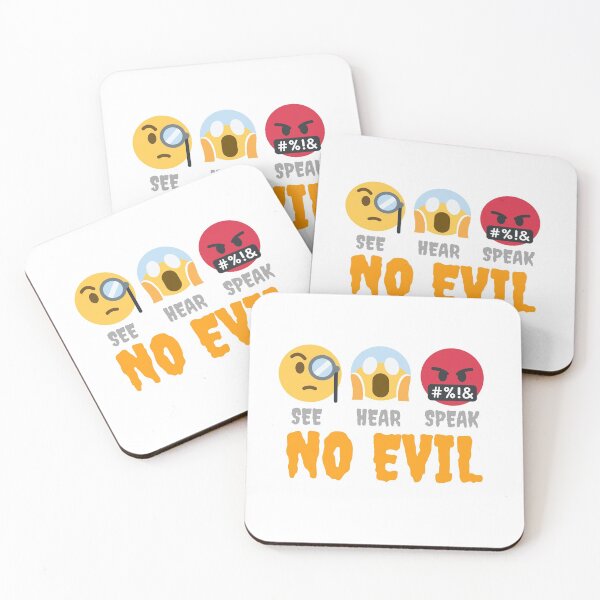 Item preview, See No Evil, Hear No Evil, Speak No Evil  designed and sold by Teez Designer.