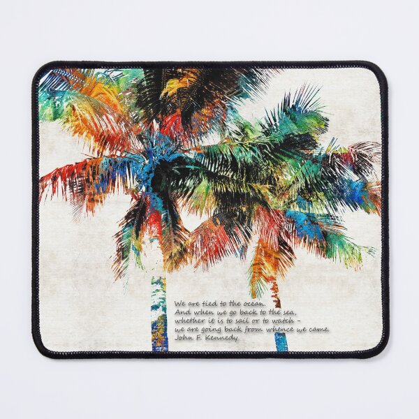 Item preview, Colorful Palm Trees - Returning Home - By Sharon Cummings designed and sold by Sharon Cummings Art.