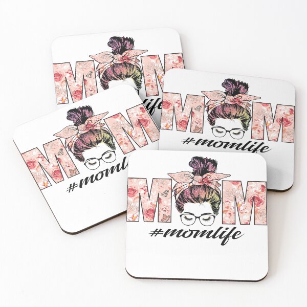 Item preview, Mom Life Messy Bun For Women designed and sold by Inkwell-TikNik.