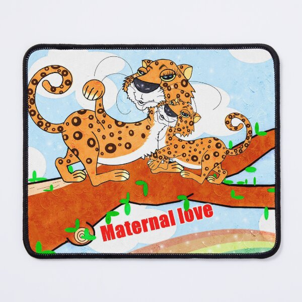 Item preview, Leopards - Mother's love  designed and sold by Shirley cute art .