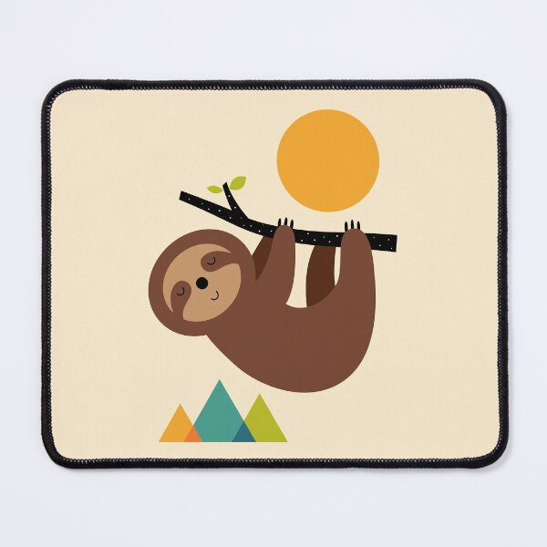 Keep Calm And Live Slow Mouse Pad