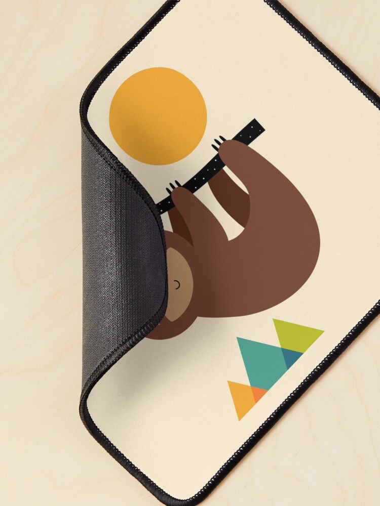 Alternate view of Keep Calm And Live Slow Mouse Pad