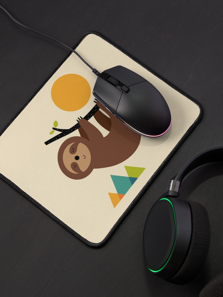 Alternate view of Keep Calm And Live Slow Mouse Pad