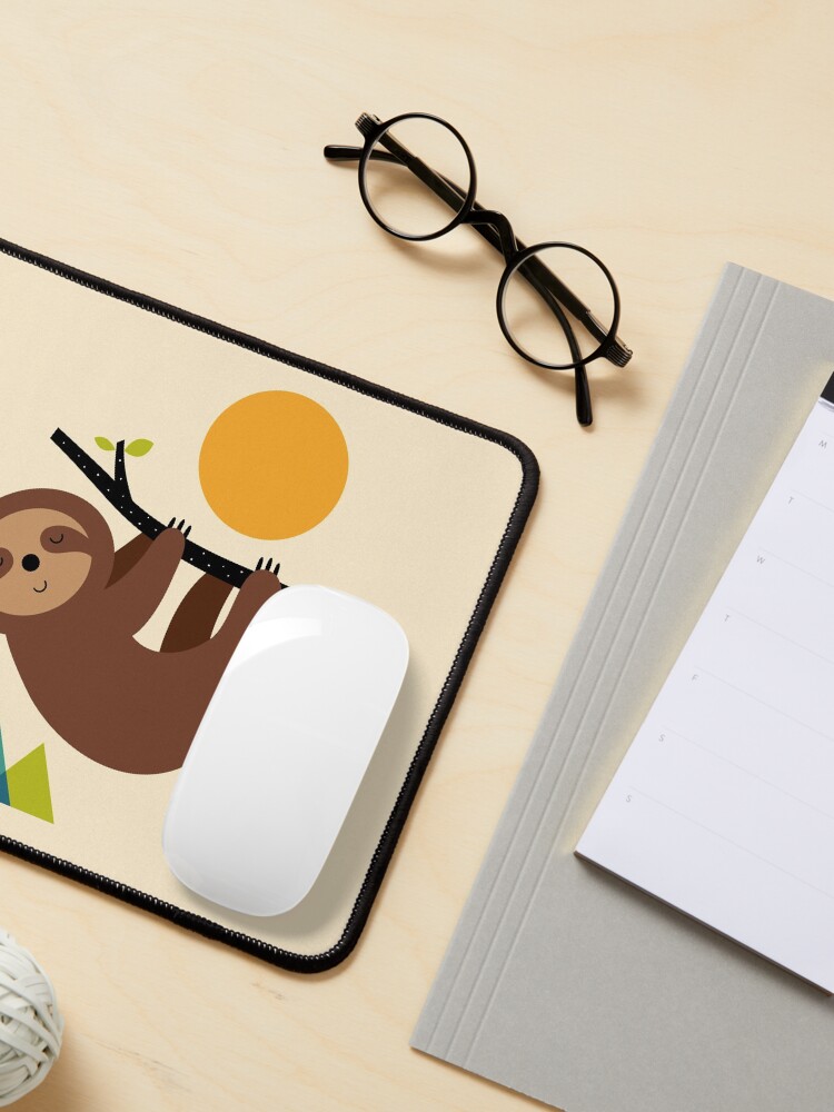 Alternate view of Keep Calm And Live Slow Mouse Pad