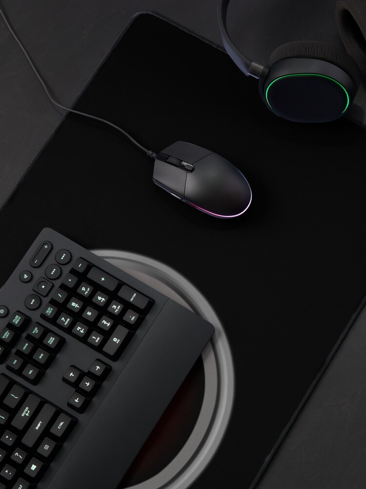 Alternate view of Artificial Intelligence. HAL 9000. AI. Computer Eye. Mouse Pad