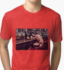 HAPPY HOUR TARZAN Tri-blend T-Shirt