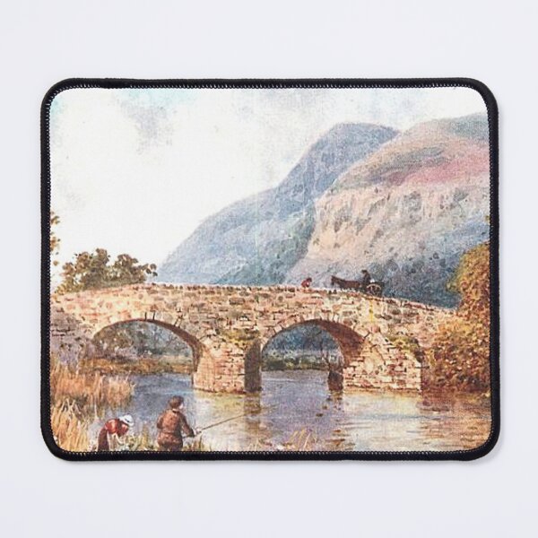 Item preview, Vintage Illustration of Aberfoyle Bridge, Stirling designed and sold by yourscotland.