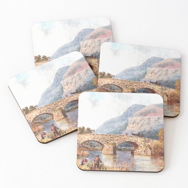 Item preview, Vintage Illustration of Aberfoyle Bridge, Stirling designed and sold by yourscotland.