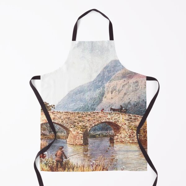 Item preview, Vintage Illustration of Aberfoyle Bridge, Stirling designed and sold by yourscotland.