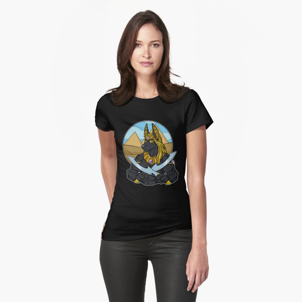 Item preview, Fitted T-Shirt designed and sold by cybercat.