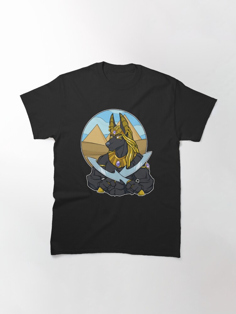 Thumbnail 3 of 7, Classic T-Shirt, Dawn of Anubis designed and sold by cybercat.