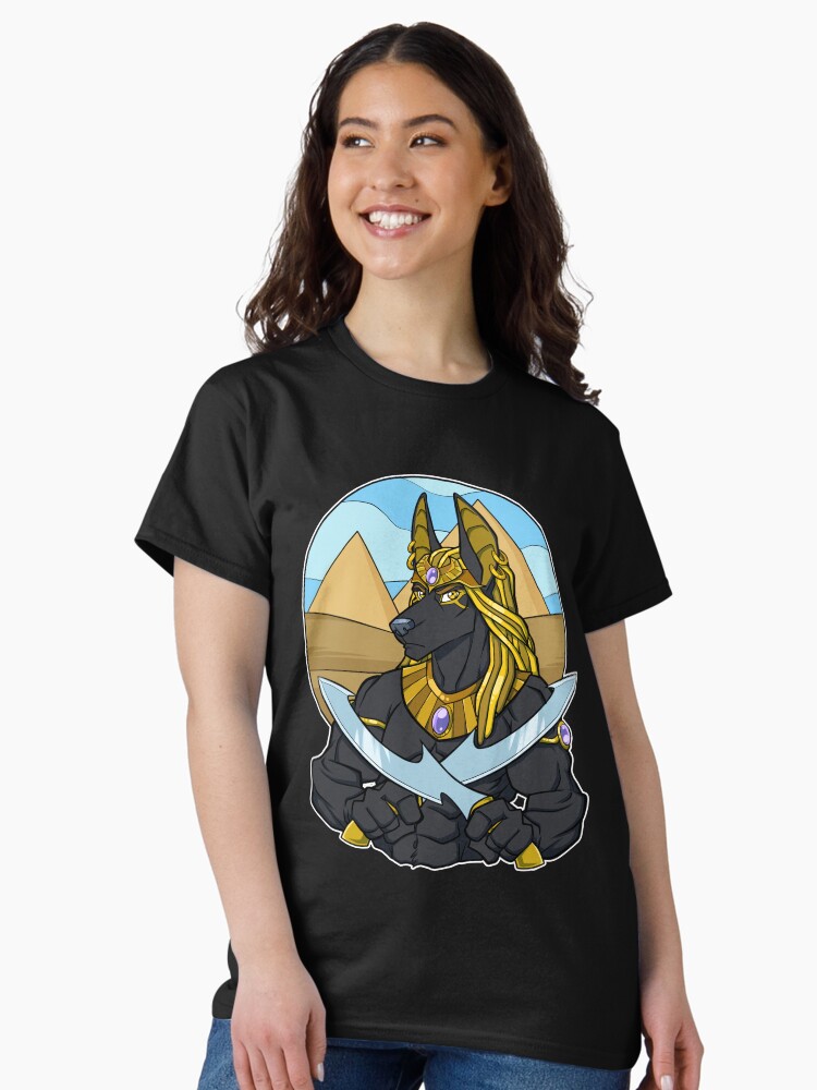 Thumbnail 2 of 7, Classic T-Shirt, Dawn of Anubis designed and sold by cybercat.