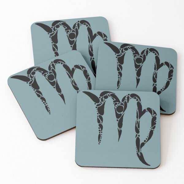 Item preview, VIRGO Zodiac Sign - Hand drawn Ink Design designed and sold by TaltalimDesign.