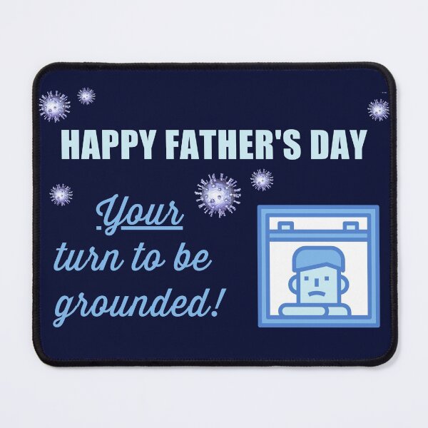 Item preview, Father's Day in covid quarantine lockdown designed and sold by Designforoz.