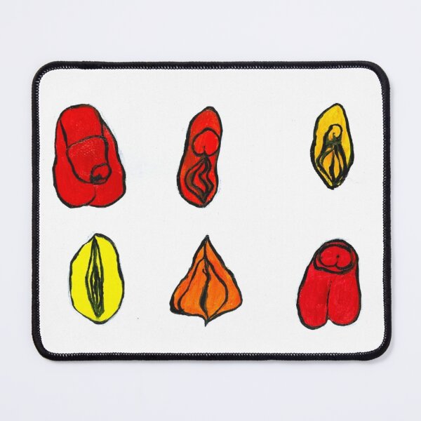 Item preview, Genitals (Reds, Orange, Yellow) designed and sold by Dark Moon Art Studio.