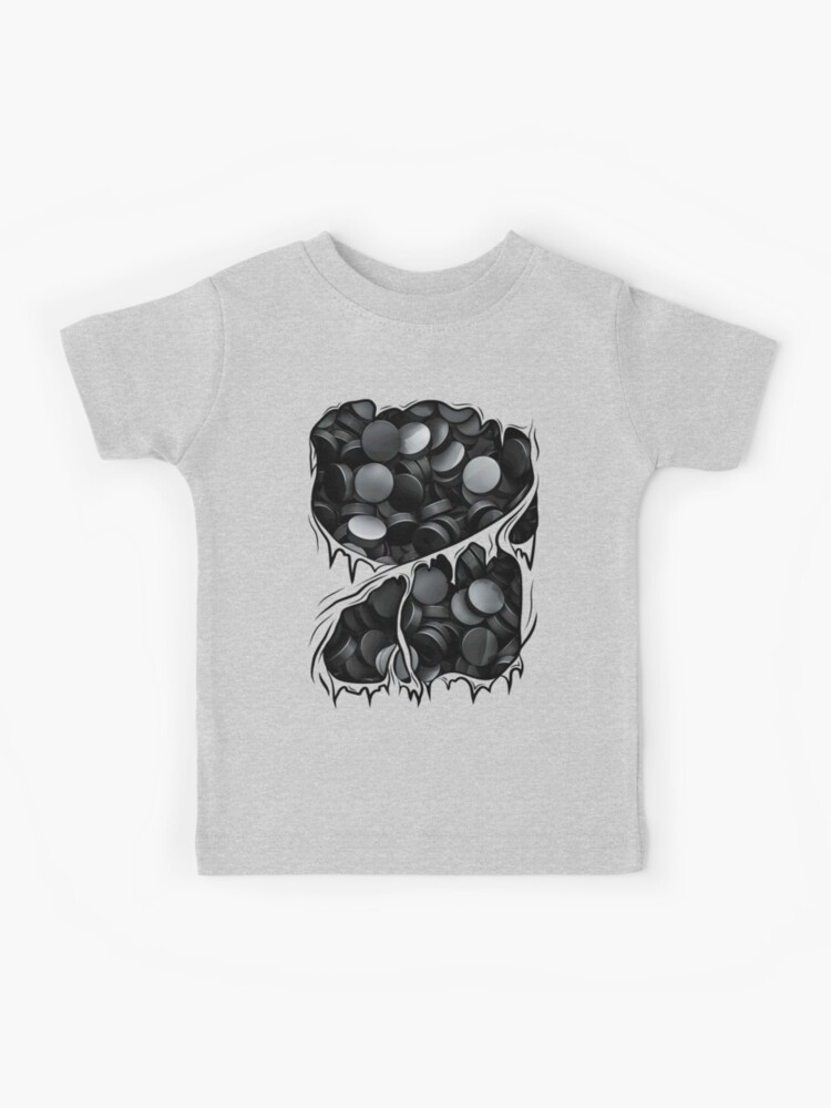 Ice Hockey Player Pucks Inside Athlete Halloween Costume Kids T-Shirt