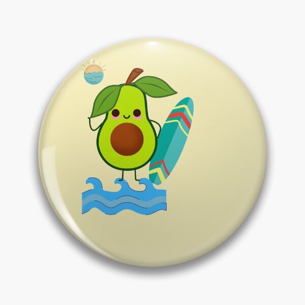 Item preview, Funny Avocado Surfing designed and sold by Eman4design.