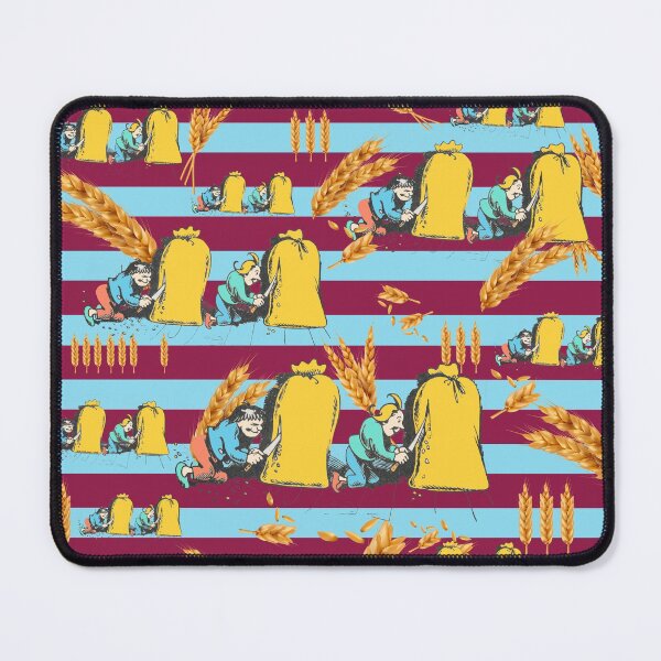 Item preview, Max and Moritz cut open Müller's grain sacks, colorful illustration designed and sold by Mauswohn.