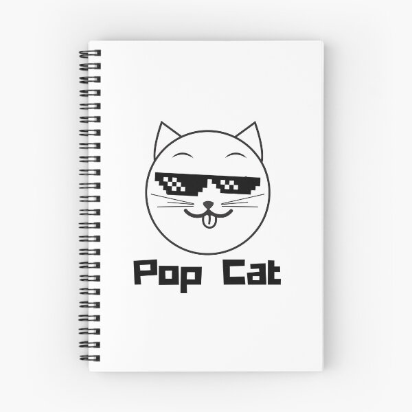 Item preview,  Pop Cat Click Meme - Funny designed and sold by CreativeMansion.