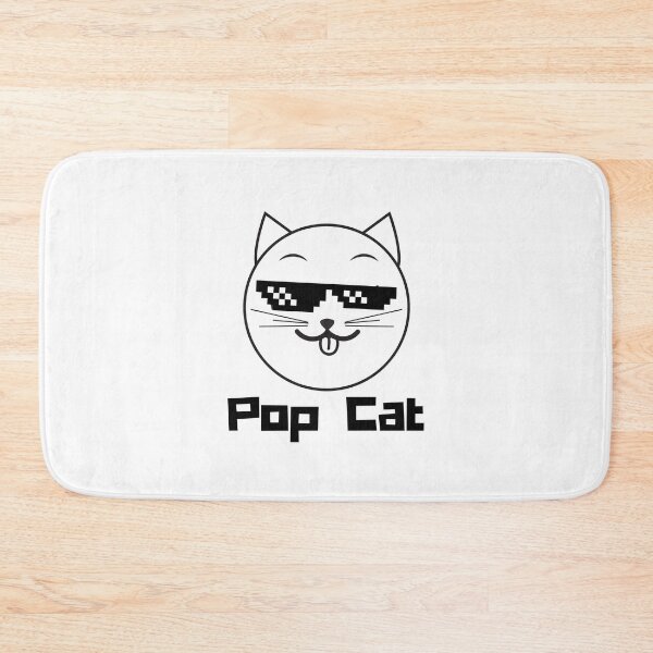 Item preview,  Pop Cat Click Meme - Funny designed and sold by CreativeMansion.