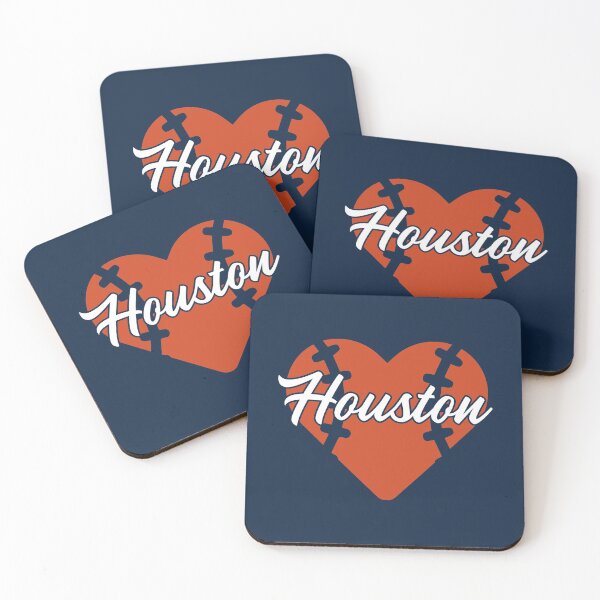 Item preview, Houston Texas I Love Baseball Heart Script designed and sold by toutwearapparel.