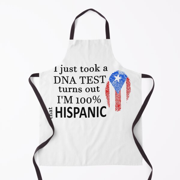 Item preview, I just took a DNA Test turns out that l'M 100% Hispanic Puerto Rican Latino Finger Print Spanish Latin Gift Latina Spanish Criollo Hispanic designed and sold by LusterCraft.