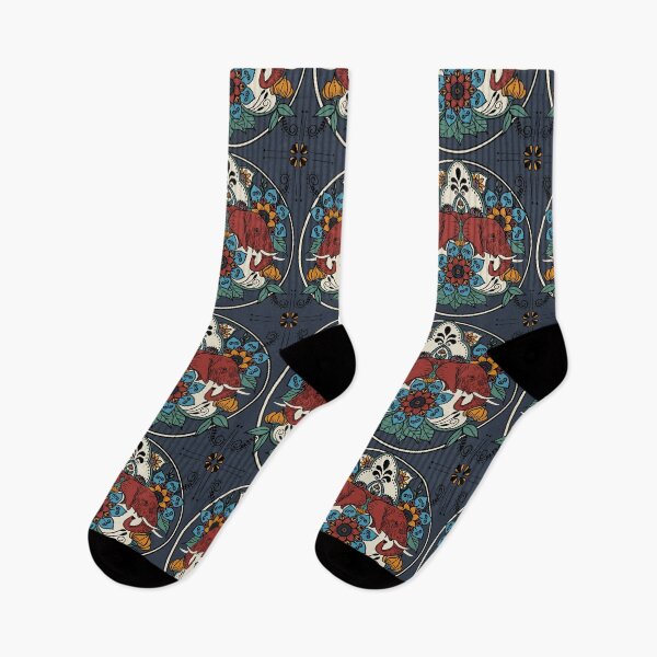 Item preview, Masala Elephant Motif Pattern designed and sold by Quick Brown Fox Canada.