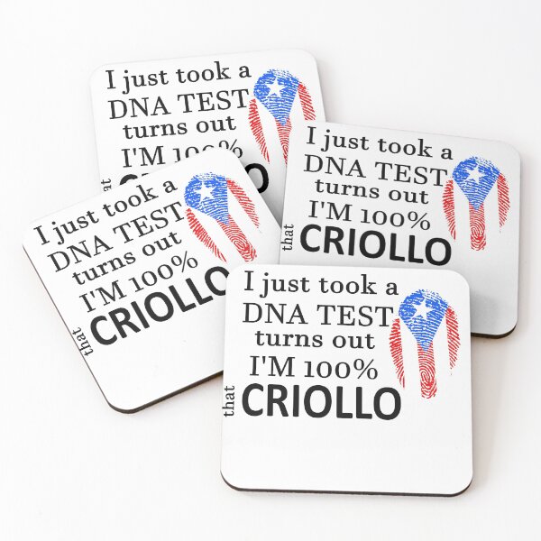 Item preview, Me acabo de hacer una prueba de ADN y resulta que soy 100% criollo puertorriqueño Latino Huella digital Español Latino Regalo Latina Español Criollo Hispano designed and sold by LusterCraft.