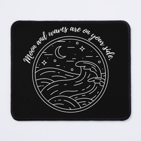 Item preview, Moon and Waves are on your side designed and sold by Ila Mandlik.