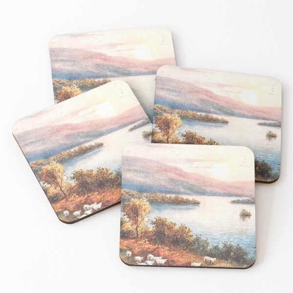 Item preview, Vintage Illustration of Loch Ard, Stirling designed and sold by yourscotland.