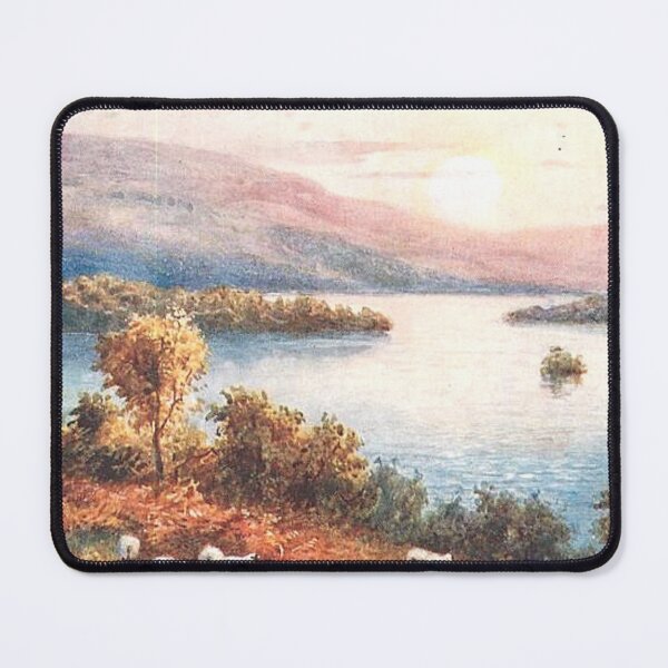 Item preview, Vintage Illustration of Loch Ard, Stirling designed and sold by yourscotland.