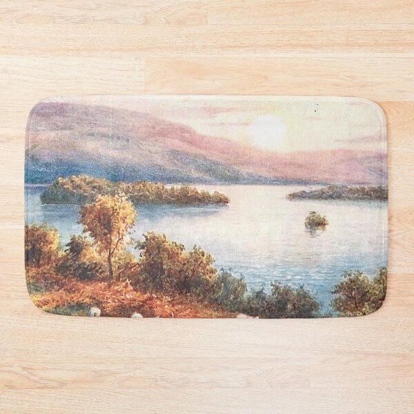 Item preview, Vintage Illustration of Loch Ard, Stirling designed and sold by yourscotland.