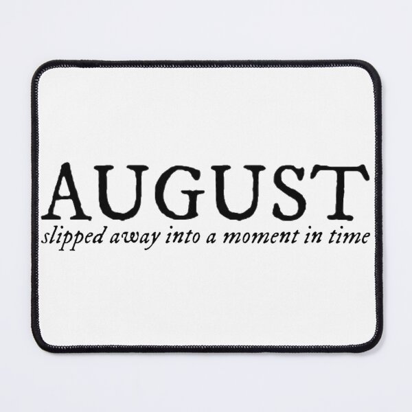 Item preview, August - Taylor Swift designed and sold by lyricaldesigns6.