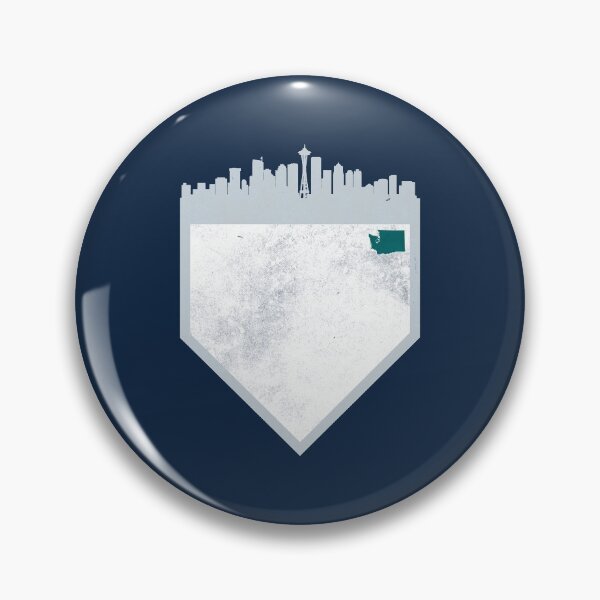 Item preview, Retro Seattle Baseball Home Plate Skyline designed and sold by toutwearapparel.