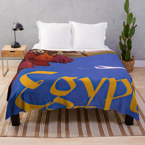 Item preview, Vintage Egypt Travel Poster designed and sold by redoARTstore.