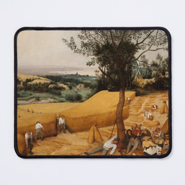 Item preview, THE HARVESTERS, WHEAT FIELDS  IN THE SUMMER LANDSCAPE by Brueghel designed and sold by BulganLumini.
