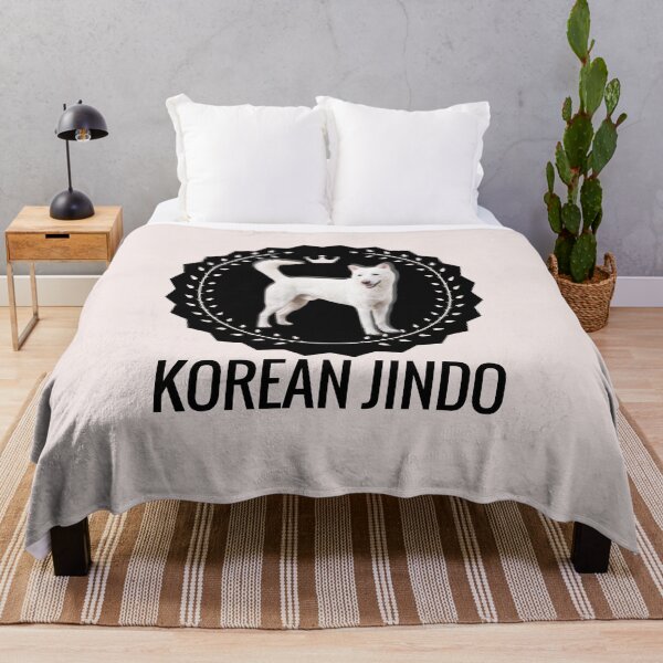 Item preview, Korean Jindo Dog Lover  | gift for Jindo Mom  designed and sold by JooArtPrints  ★★★★★.