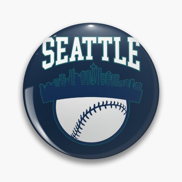 Artikelvorschau, Seattle Baseball Minimalistische Skyline der Stadt entworfen und verkauft von toutwearapparel.