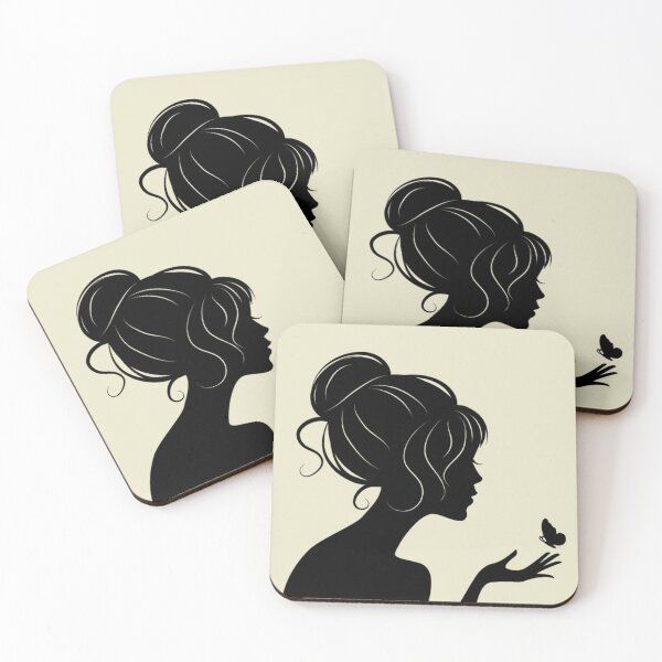 Item preview, Beautiful Woman Face Silhouette designed and sold by Benn-IA.