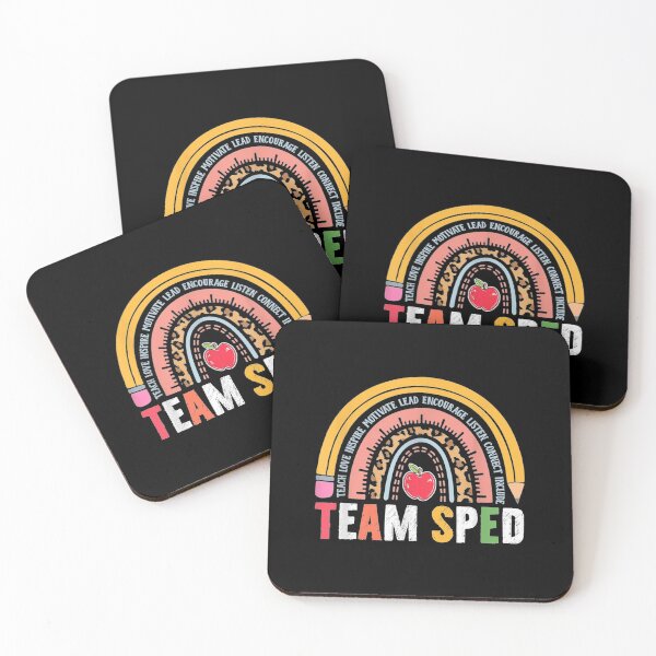 Item preview, Team Sped Rainbow Teach Love Inspire Motivate Lead  designed and sold by nicholsongregor.