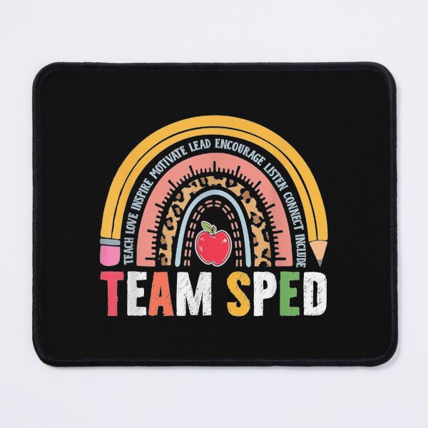Item preview, Team Sped Rainbow Teach Love Inspire Motivate Lead  designed and sold by nicholsongregor.