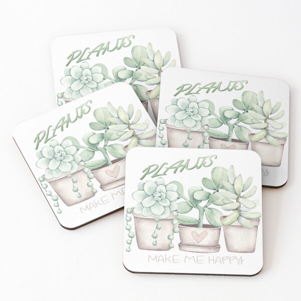 Item preview, Plants make me happy designed and sold by MarinaBDesigns.