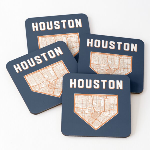 Item preview, Houston Baseball City Home Map designed and sold by toutwearapparel.