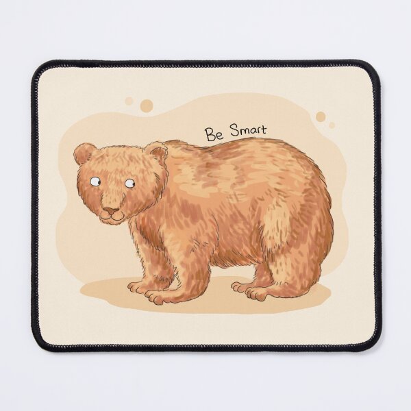 Item preview, Be Smart Grizzly Bear designed and sold by Sheridan T.