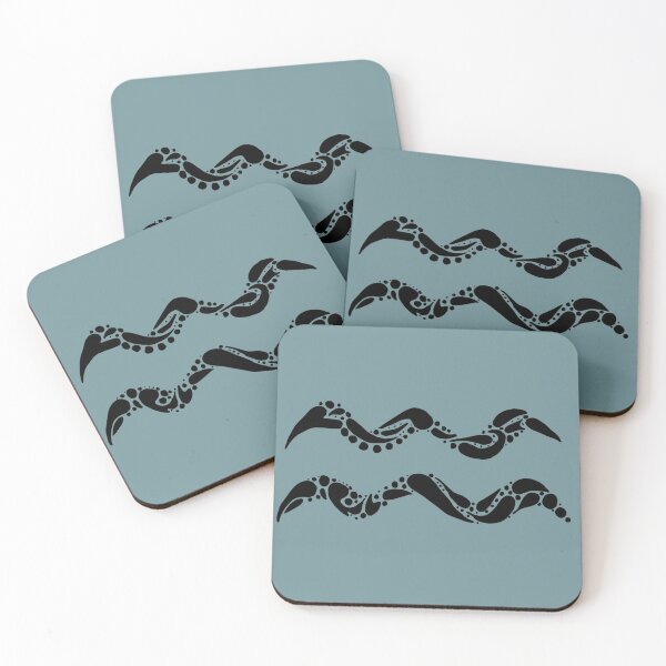 Item preview, AQUARIUS Zodiac Sign - Hand drawn Ink Design designed and sold by TaltalimDesign.
