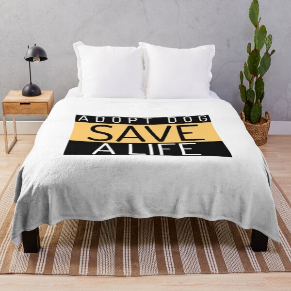 Item preview, Adopt A Dog Save A Life Text design for those who love pet adoption designed and sold by jtancrum61.